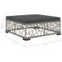 5-teiliges Gartenmöbel-Set und graue synthetische Rattankissen von vidaXL, Gartensets - Ref: Foro24-46808, Preis: 485,80 €, R...