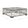 5-teiliges Gartenmöbel-Set und graue synthetische Rattankissen von vidaXL, Gartensets - Ref: Foro24-46808, Preis: 485,80 €, R...