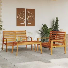 Gartenmöbel-Set 3-teilig aus massivem Akazienholz von , Gartensets - Ref: Foro24-3211797, Preis: 269,19 €, Rabatt: %