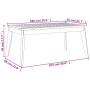 Gartenmöbel-Set 3-teilig aus massivem Akazienholz von , Gartensets - Ref: Foro24-3211797, Preis: 283,72 €, Rabatt: %