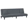 Dark gray velvet 2-piece sofa set with cushions by , Sofas - Ref: Foro24-3216263, Price: 292,59 €, Discount: %