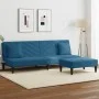 Juego de sofás con cojines 2 piezas terciopelo azul de , Sofás - Ref: Foro24-3216261, Precio: 305,20 €, Descuento: %