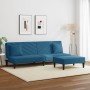 Juego de sofás con cojines 2 piezas terciopelo azul de , Sofás - Ref: Foro24-3216261, Precio: 277,63 €, Descuento: %