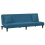 Juego de sofás con cojines 2 piezas terciopelo azul de , Sofás - Ref: Foro24-3216261, Precio: 305,20 €, Descuento: %