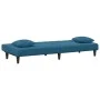 Juego de sofás con cojines 2 piezas terciopelo azul de , Sofás - Ref: Foro24-3216261, Precio: 305,20 €, Descuento: %