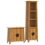 2-teiliges Badezimmermöbel-Set aus massivem Kiefernholz von , Badezimmermöbel - Ref: Foro24-3223456, Preis: 532,81 €, Rabatt: %