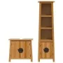 2-teiliges Badezimmermöbel-Set aus massivem Kiefernholz von , Badezimmermöbel - Ref: Foro24-3223456, Preis: 532,81 €, Rabatt: %