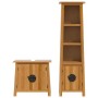 2-teiliges Badezimmermöbel-Set aus massivem Kiefernholz von , Badezimmermöbel - Ref: Foro24-3223456, Preis: 557,19 €, Rabatt: %