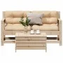 3-teiliges Gartenmöbel-Set mit Kissen aus massivem Kiefernholz von , Gartensets - Ref: Foro24-3250764, Preis: 261,61 €, Rabat...