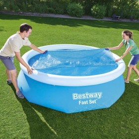 Bestway Cubierta solar para piscina Flowclear 305 