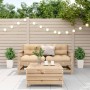 3-teiliges Gartenmöbel-Set mit Kissen aus massivem Kiefernholz von , Gartensets - Ref: Foro24-3250764, Preis: 257,66 €, Rabat...