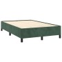 Boxspringbett mit dunkelgrüner Samtmatratze 120x190 cm von , Betten und Lattenroste - Ref: Foro24-3270022, Preis: 394,07 €, R...
