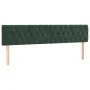 Box spring bed with dark green velvet mattress 120x190 cm by , Beds and slatted bases - Ref: Foro24-3270022, Price: 413,09 €,...
