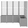 Pflanzgefäß mit Gitter PP hellgrau 160x120x140 cm von , Töpfe und Pflanzgefäße - Ref: Foro24-367877, Preis: 219,82 €, Rabatt: %