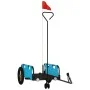 Remolque para bicicletas hierro y tela Oxford azul de , Remolques para bicicletas - Ref: Foro24-94184, Precio: 77,86 €, Descu...