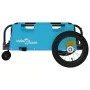 Remolque para bicicletas hierro y tela Oxford azul de , Remolques para bicicletas - Ref: Foro24-94184, Precio: 77,86 €, Descu...