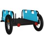 Fahrradanhänger aus Eisen und blauem Oxford-Stoff von , Fahrradanhänger - Ref: Foro24-94184, Preis: 79,24 €, Rabatt: %