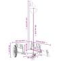 Fahrradanhänger aus Eisen und blauem Oxford-Stoff von , Fahrradanhänger - Ref: Foro24-94184, Preis: 79,24 €, Rabatt: %