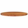 Ovale Tischplatte aus massivem Akazienholz 100x40x3,8 cm von , Tischplatten - Ref: Foro24-370810, Preis: 67,45 €, Rabatt: %