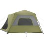 Tienda familiar 10 personas impermeable apertura rápida verde de , Tiendas de campaña - Ref: Foro24-94289, Precio: 285,21 €