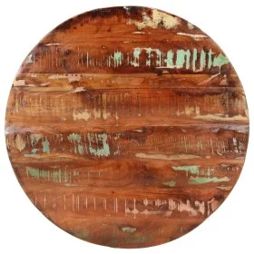 Round table top solid recycled wood Ø 70x2.5 cm by , Table tops - Ref: Foro24-370027, Price: 57,62 €, Discount: %