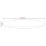 Round table top solid recycled wood Ø 70x2.5 cm by , Table tops - Ref: Foro24-370027, Price: 57,62 €, Discount: %