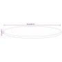 Round table top solid recycled wood Ø 70x2.5 cm by , Table tops - Ref: Foro24-370027, Price: 77,33 €, Discount: %