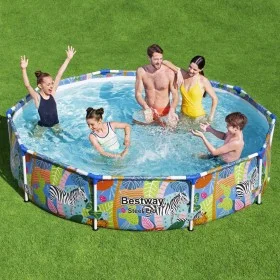 Bestway Steel Pro pool with structure 305x66 cm by Bestway, Swimming pools - Ref: Foro24-92064, Price: 119,73 €, Discount: %