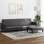 Gray synthetic leather 2-piece sofa set by , Sofas - Ref: Foro24-3216289, Price: 327,22 €, Discount: %