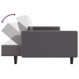 Zweiteilige Sofagarnitur aus grauem Kunstleder von , Sofas - Ref: Foro24-3216289, Preis: 347,17 €, Rabatt: %