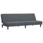 Zweiteilige Sofagarnitur aus dunkelgrauem Samt von , Sofas - Ref: Foro24-3216275, Preis: 291,66 €, Rabatt: %