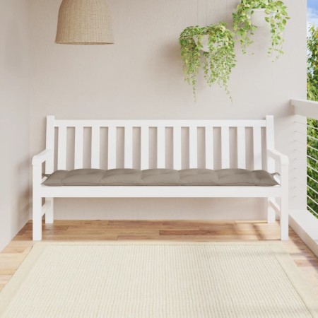 Garden bench cushion taupe gray Oxford fabric 180x50x7 cm by , Cushions for chairs and sofas - Ref: Foro24-361629, Price: 33,...