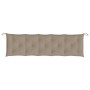Garden bench cushion taupe gray Oxford fabric 180x50x7 cm by , Cushions for chairs and sofas - Ref: Foro24-361629, Price: 33,...