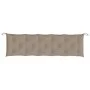 Gartenbankkissen taupegrauer Oxford-Stoff 180x50x7 cm von , Kissen für Stühle und Sofas - Ref: Foro24-361629, Preis: 32,98 €,...