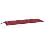 Garden bench cushions 2 pcs red red 150x50x7 cm by , Cushions for chairs and sofas - Ref: Foro24-361706, Price: 47,77 €, Disc...