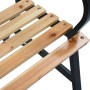 Banco de jardín de madera 120 cm de vidaXL, Bancos de jardín - Ref: Foro24-47940, Precio: 94,40 €, Descuento: %
