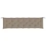 Cojín de banco de jardín tela Oxford gris taupé 200x50x7 cm de , Cojines para sillas y sofás - Ref: Foro24-361648, Precio: 37...