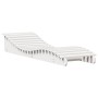 Liege aus massivem weißem Kiefernholz, 205 x 60 x 31,5 cm von , Liegen - Ref: Foro24-832574, Preis: 102,68 €, Rabatt: %