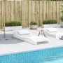 Liege aus massivem weißem Kiefernholz, 205 x 60 x 31,5 cm von , Liegen - Ref: Foro24-832574, Preis: 101,39 €, Rabatt: %