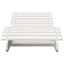 Liege aus massivem weißem Kiefernholz, 205 x 60 x 31,5 cm von , Liegen - Ref: Foro24-832574, Preis: 101,39 €, Rabatt: %