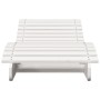 Liege aus massivem weißem Kiefernholz, 205 x 60 x 31,5 cm von , Liegen - Ref: Foro24-832574, Preis: 102,68 €, Rabatt: %