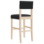 Hohe Hocker, 2 Stück, aus massivem Gummiholz und Kunstleder von , Küchenhocker - Ref: Foro24-4006196, Preis: 117,25 €, Rabatt: %