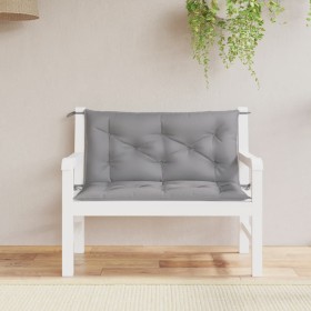 Garden Bench Cushions 2 Pcs Gray Oxford Fabric 100x50x7 cm by , Cushions for chairs and sofas - Ref: Foro24-361660, Price: 36...