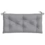 Cojines de banco de jardín 2 uds tela Oxford gris 100x50x7 cm de , Cojines para sillas y sofás - Ref: Foro24-361660, Precio: ...