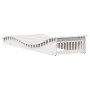 Tumbona de madera maciza de pino blanca 205x70x31,5 cm de , Tumbonas - Ref: Foro24-832581, Precio: 135,05 €