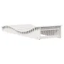 Tumbona de madera maciza de pino blanca 205x70x31,5 cm de , Tumbonas - Ref: Foro24-832581, Precio: 133,37 €, Descuento: %
