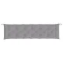 Garden bench cushion Oxford fabric gray 200x50x7 cm by , Cushions for chairs and sofas - Ref: Foro24-361641, Price: 32,95 €, ...