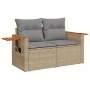 7-teiliges Gartensofa-Set und beige synthetische Rattankissen von , Gartensets - Ref: Foro24-3227109, Preis: 472,43 €, Rabatt: %