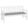 Garden bench cushion Oxford fabric gray 150x50x7 cm by , Cushions for chairs and sofas - Ref: Foro24-361603, Price: 31,58 €, ...