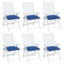 Gartenpalettenkissen 6 Stück blauer Oxford-Stoff 50x50x7 cm von , Kissen für Stühle und Sofas - Ref: Foro24-361539, Preis: 47...